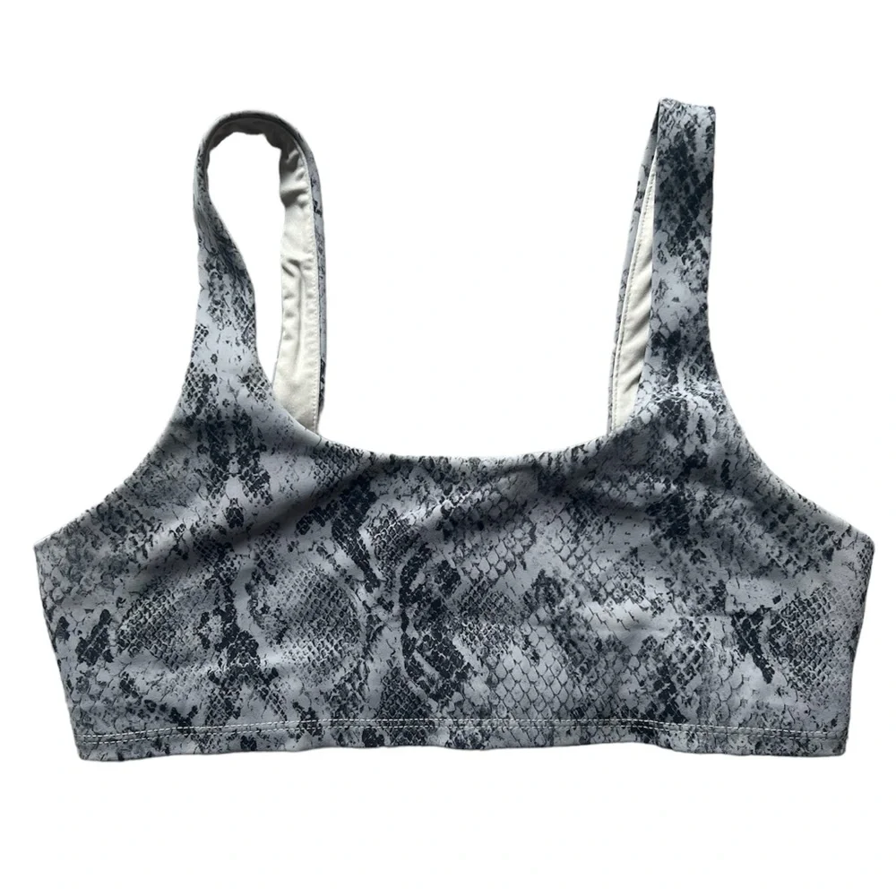 ALO YOGA Vapor Snakeskin Sports Bra - Picture 3 of 5
